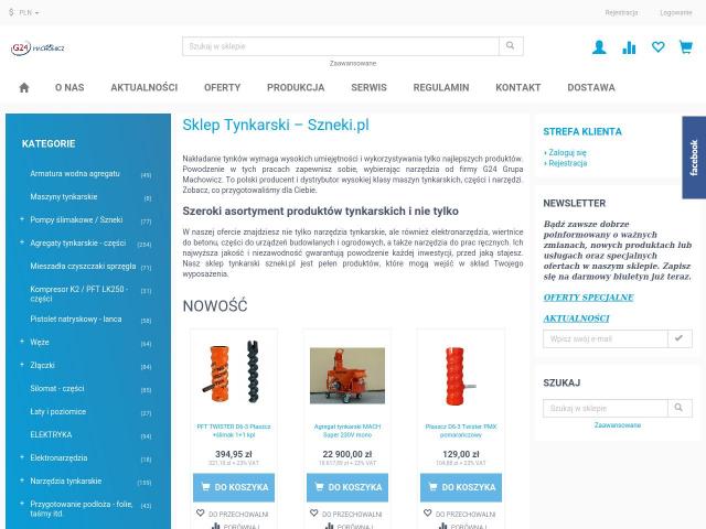Zobacz Szneki.pl - G24 Grupa Machowicz Sp. z o.o.