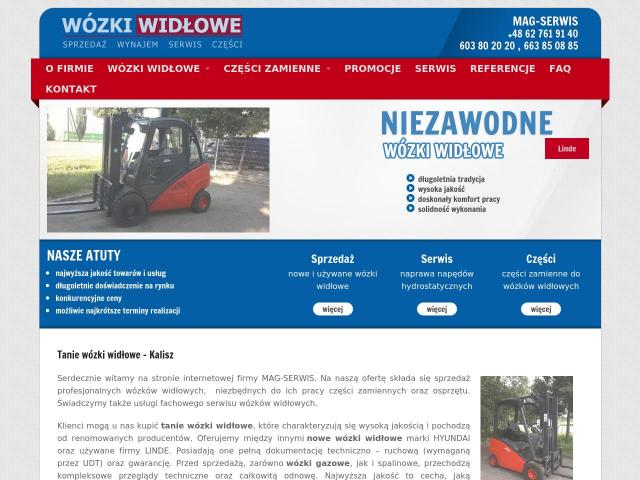 Zobacz MAG-SERWIS Wózki Widłowe