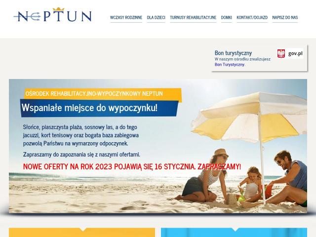 Zobacz Ośrodek Rehabilitacyjno–Wypoczynkowy NEPTUN