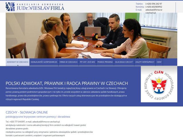 Zobacz JUDr. Wieslaw Firla