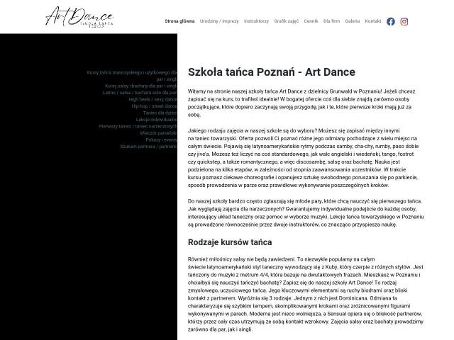 Zobacz Szkoła tańca Art Dance