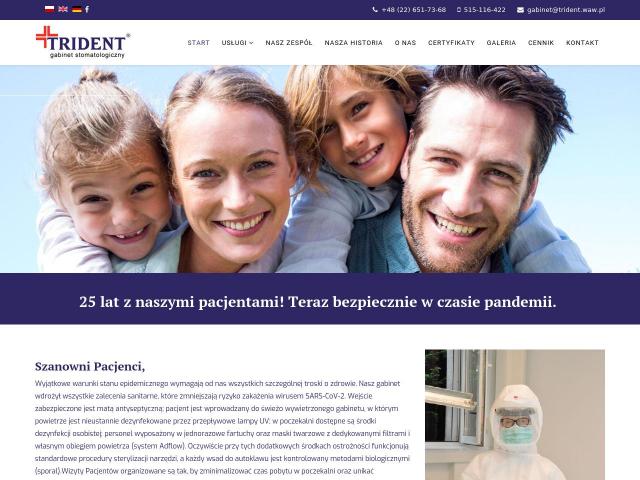 Zobacz Gabinet stomatologiczny TRIDENT