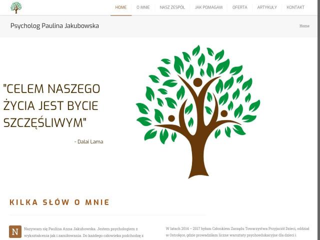 Zobacz Gabinet psychologiczny Pauliny Jakubowskiej